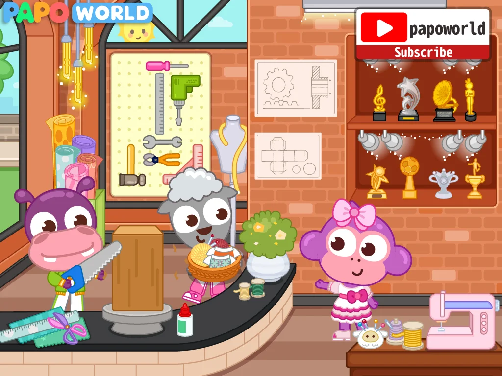 Papo Town School Life for Kids Screenshot7