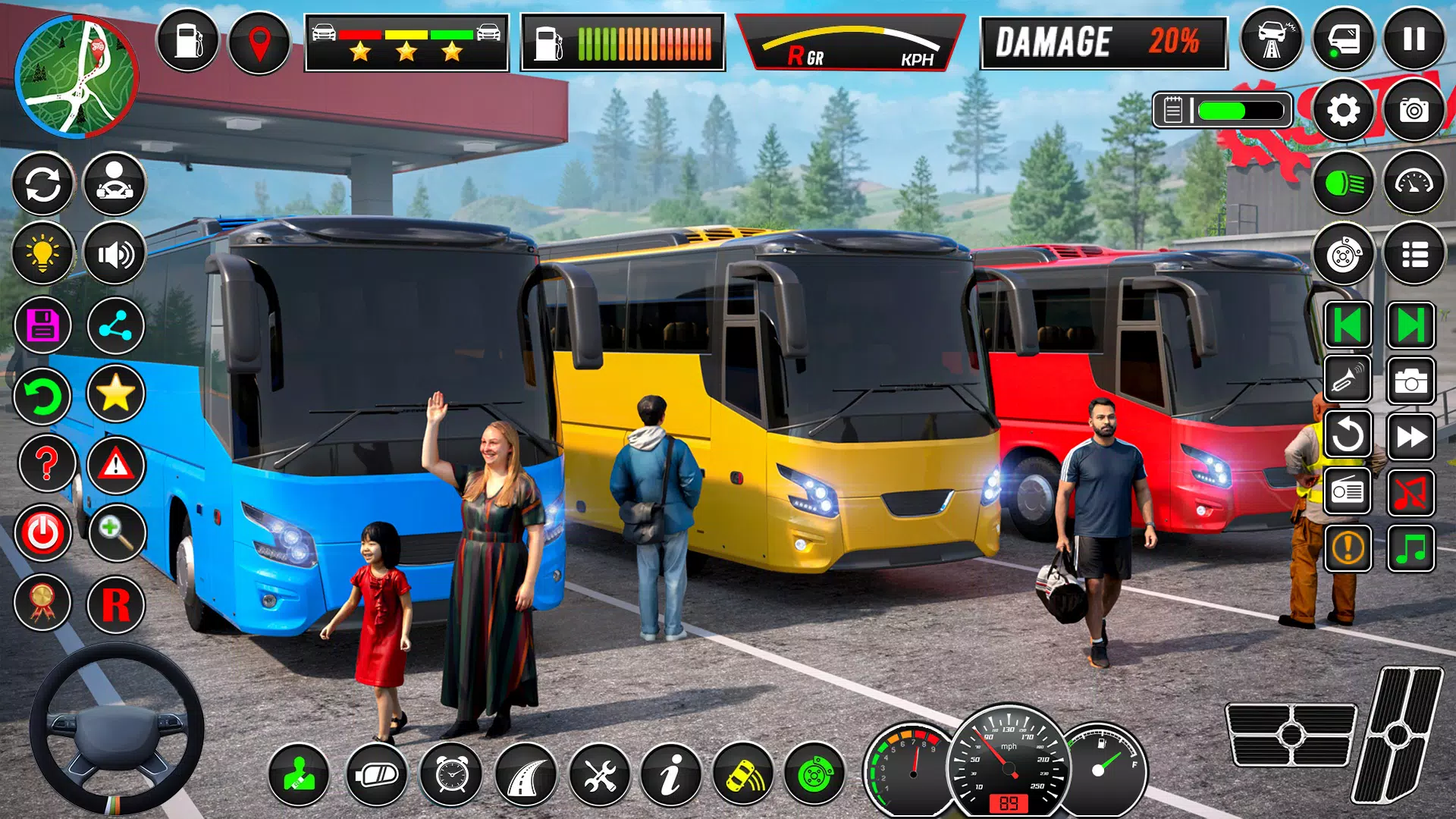 Bus Simulator : Real Bus Games Screenshot1