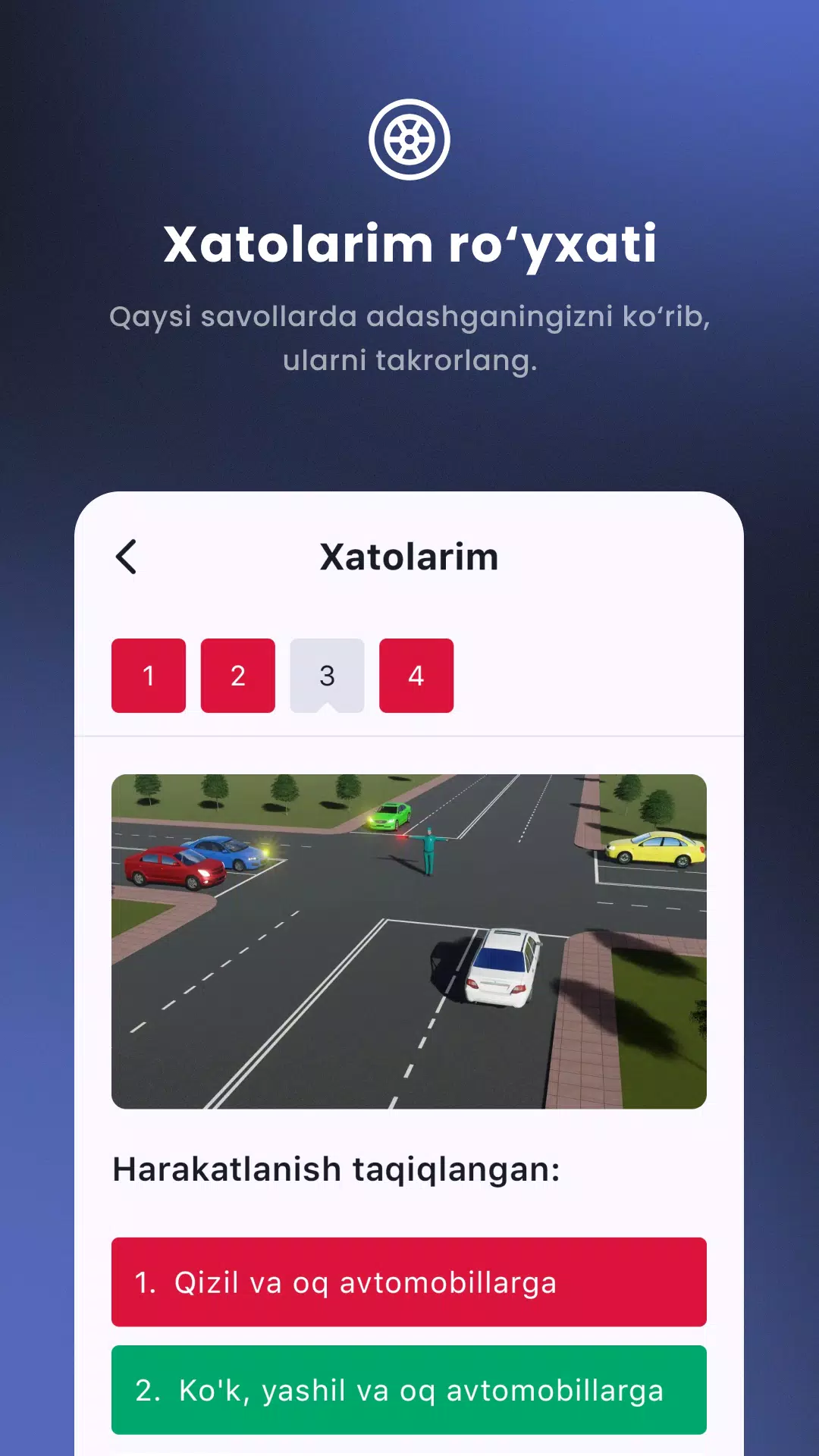 Yo'l harakati qoidalari 2025 Screenshot6