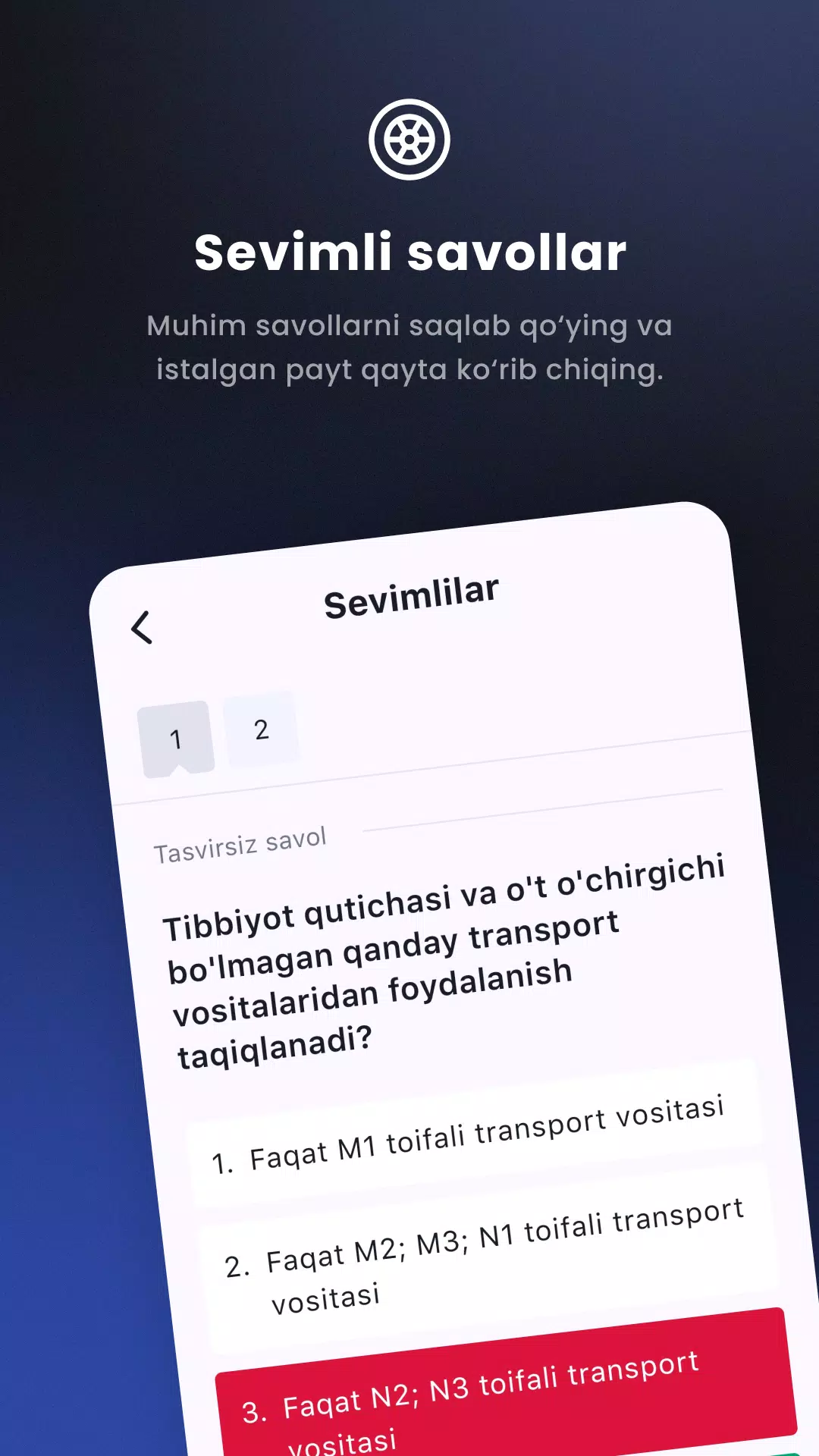 Yo'l harakati qoidalari 2025 Screenshot4