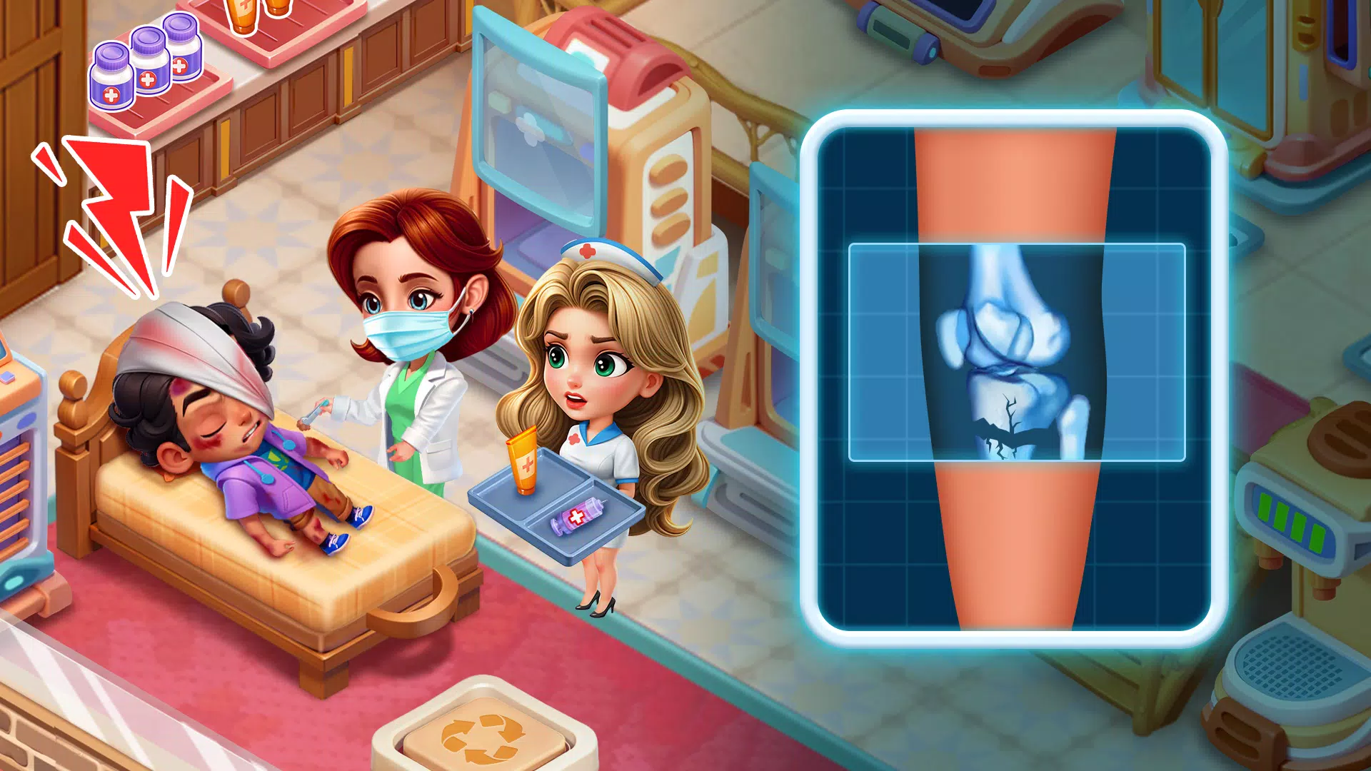 Nurse Rush:Hospital Game Screenshot2