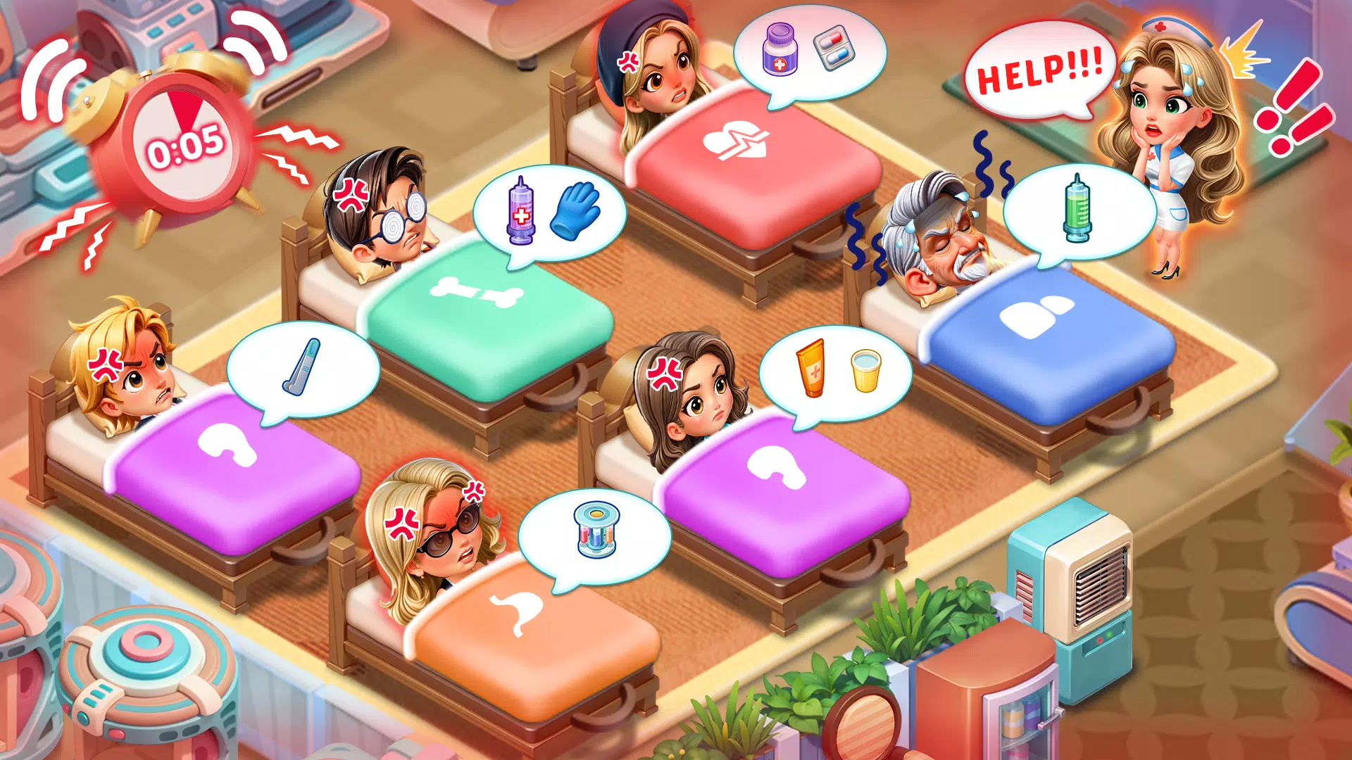 Nurse Rush:Hospital Game Screenshot6