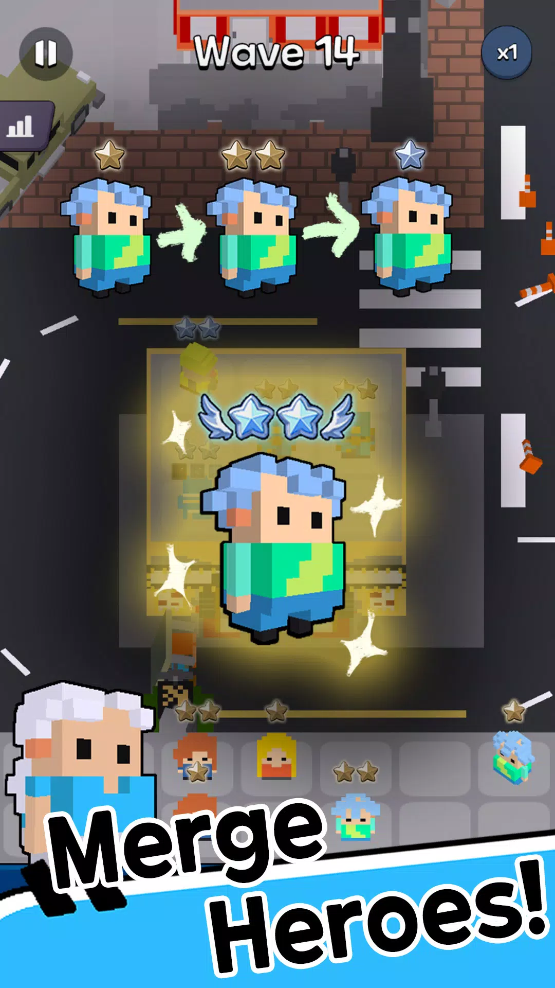 Merge Merge Defense : Survival Screenshot3