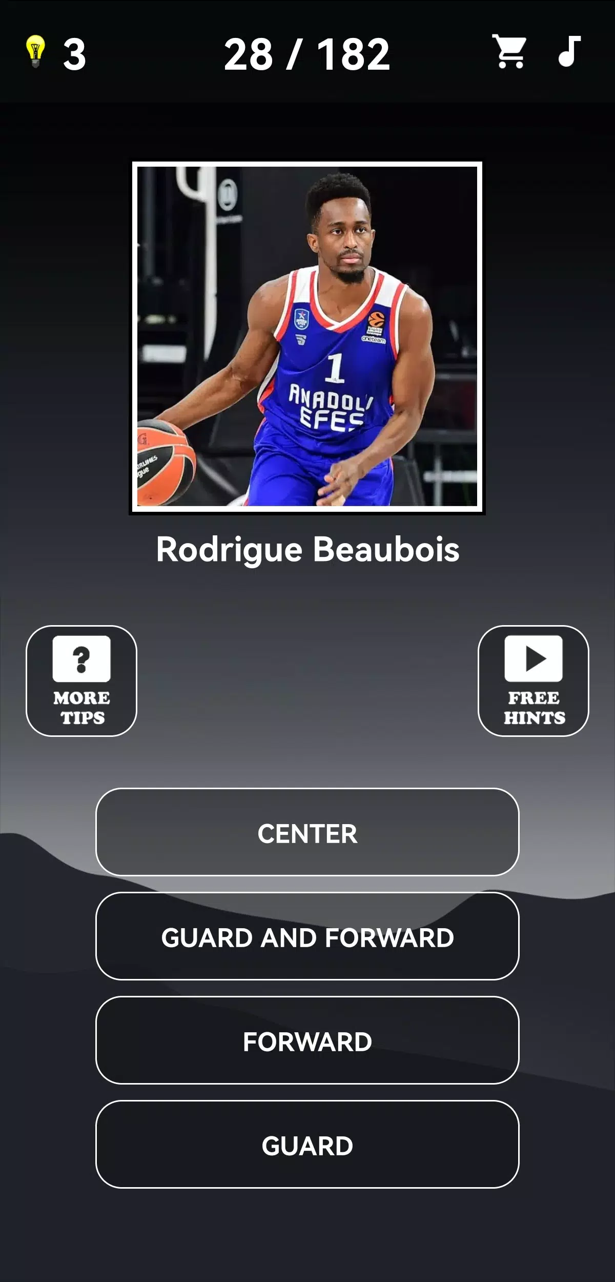 Guess Basketball Player Quiz Screenshot6