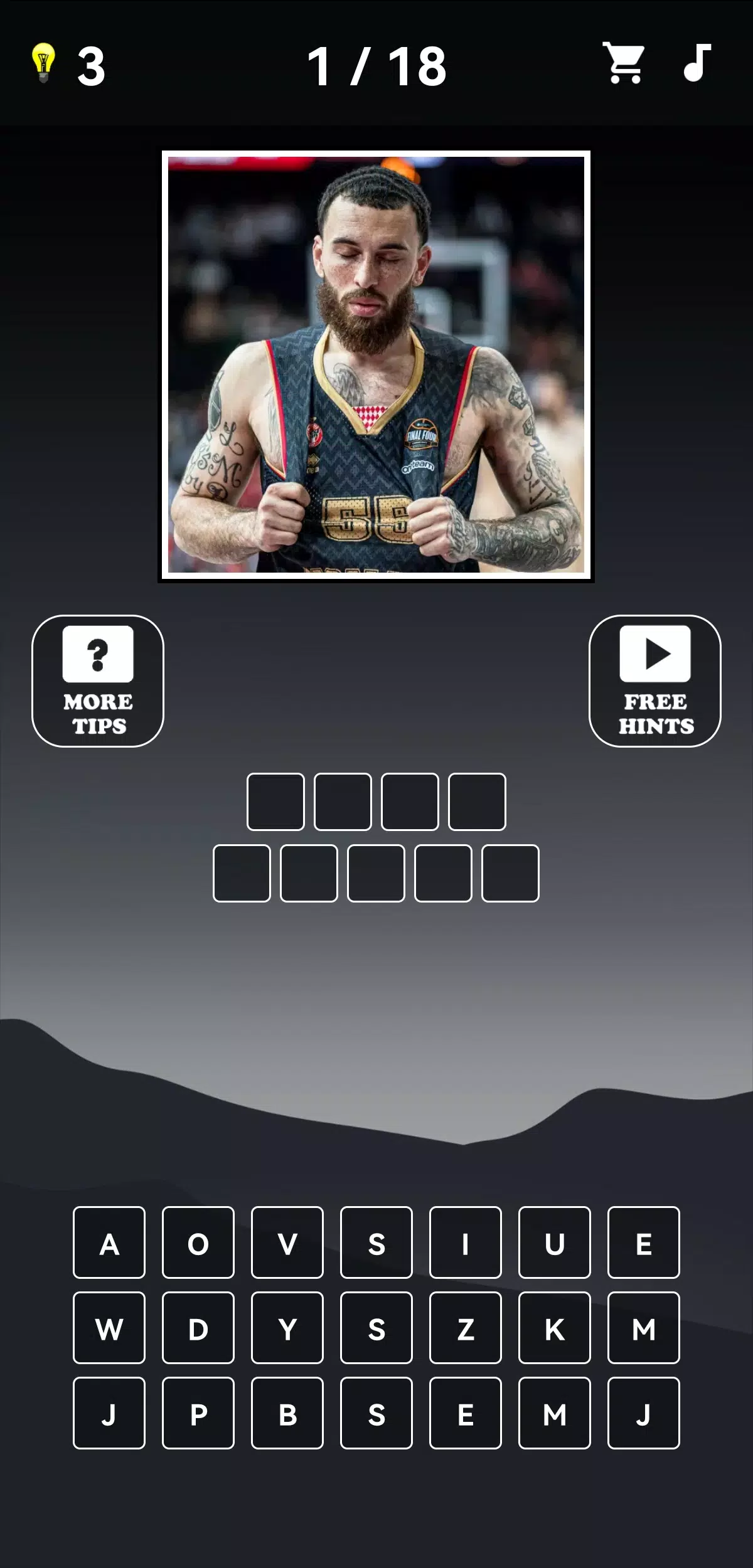 Guess Basketball Player Quiz Screenshot2