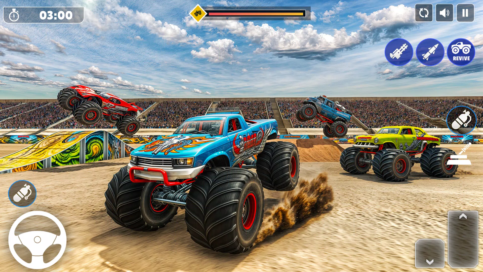 Extreme Monster Truck 4x4 Game Screenshot4