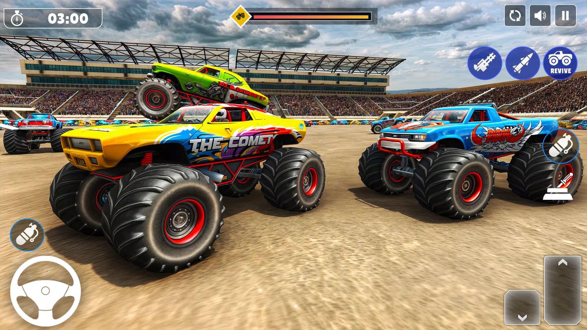 Extreme Monster Truck 4x4 Game Screenshot2