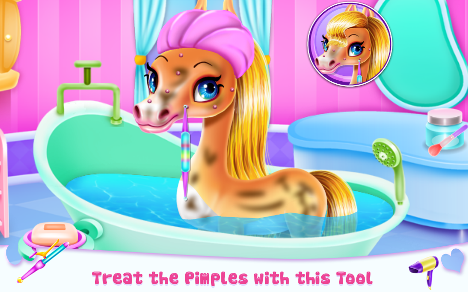 Rainbow Pony Beauty Salon Screenshot2