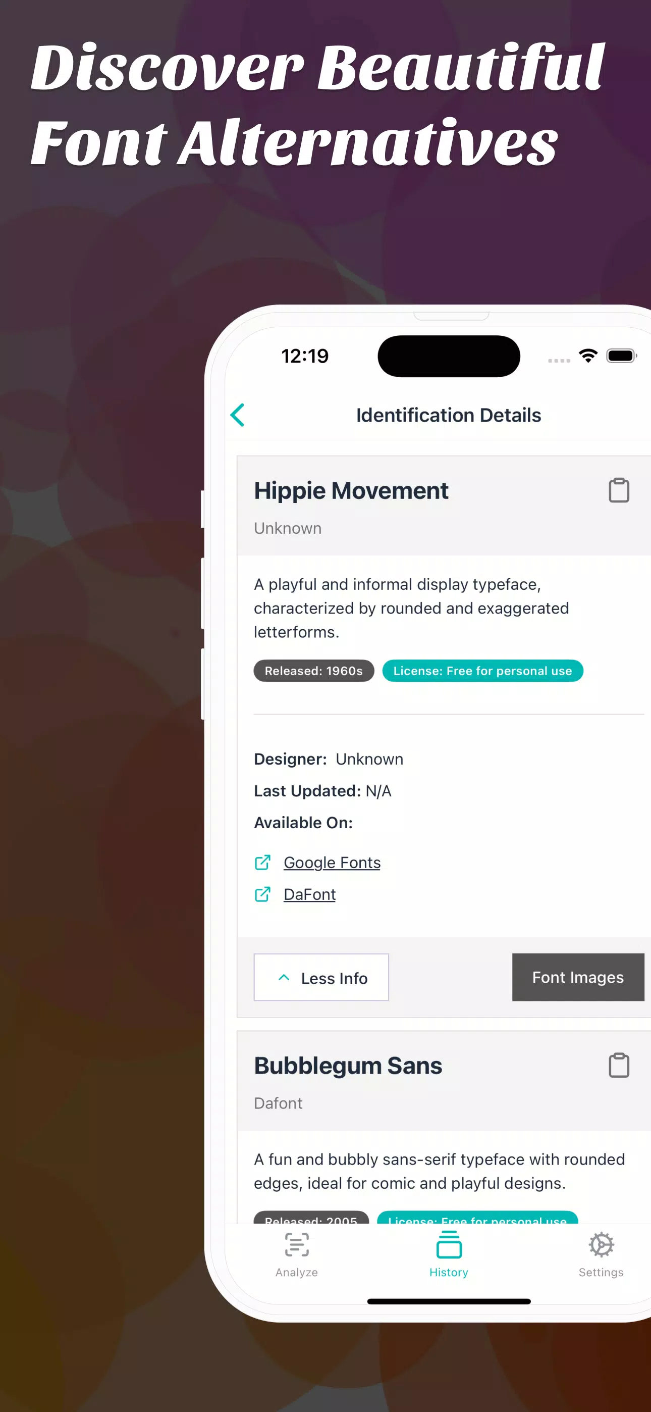 What The Font, FontSnap Screenshot3