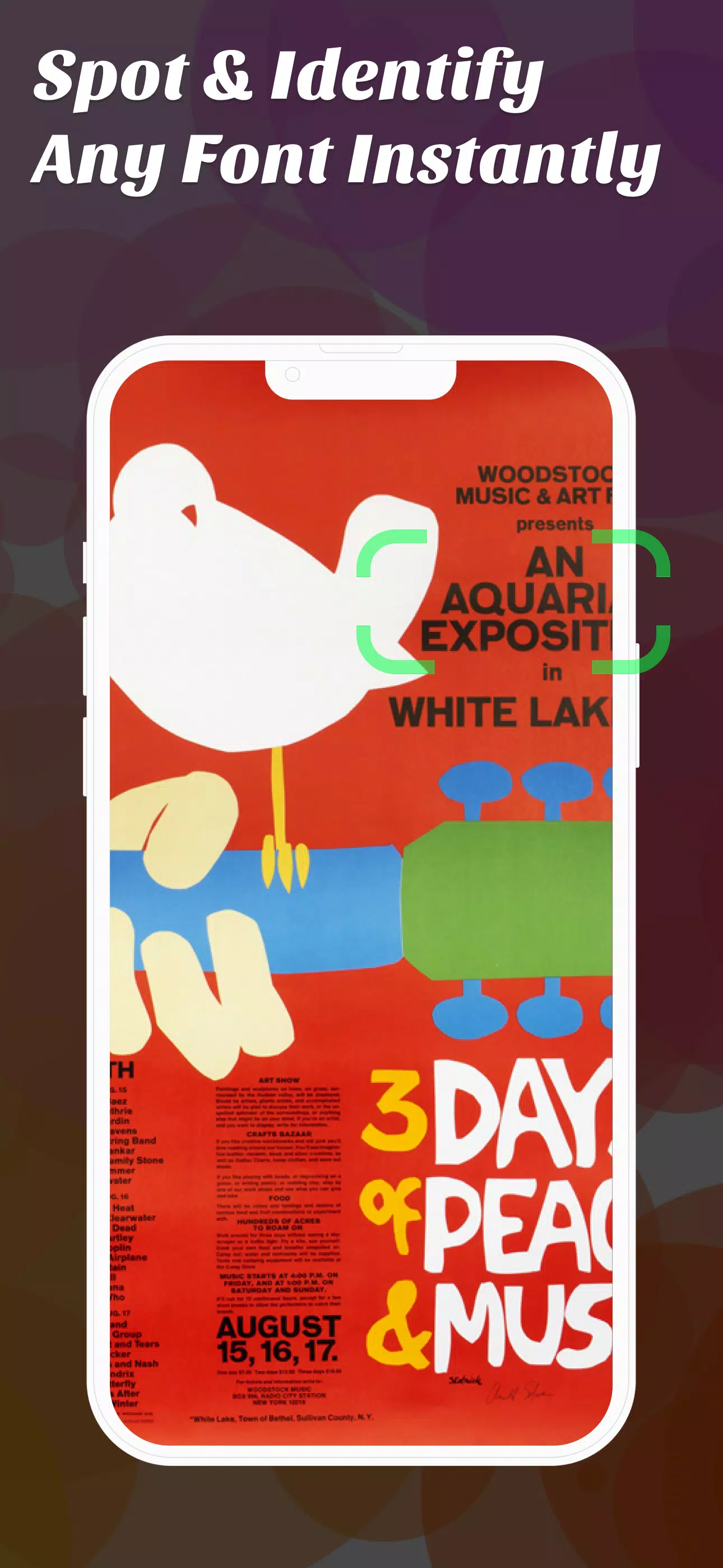 What The Font, FontSnap Screenshot1