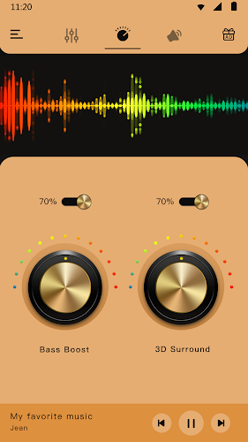 Equalizer Bass & Volume Boost Screenshot3
