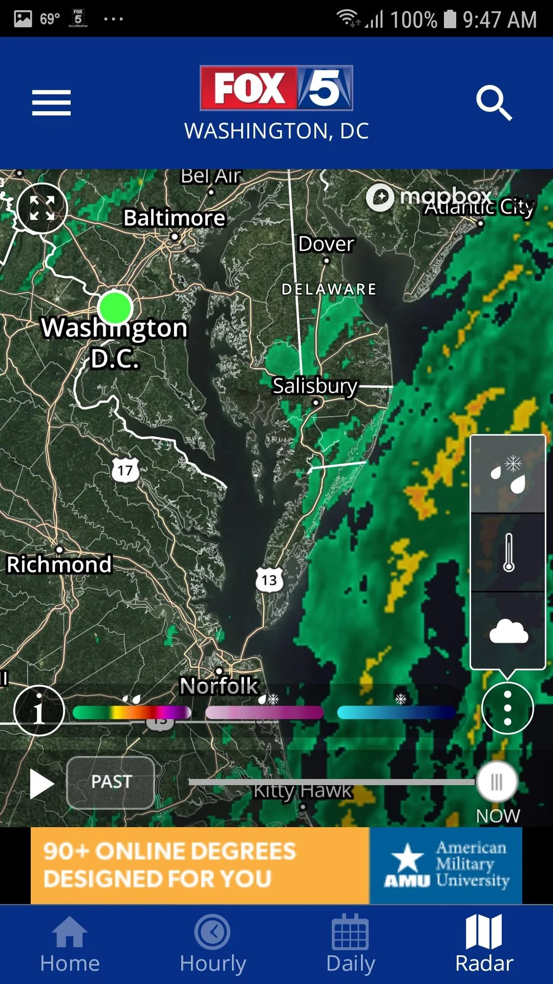 FOX 5 Washington DC: Weather Screenshot4