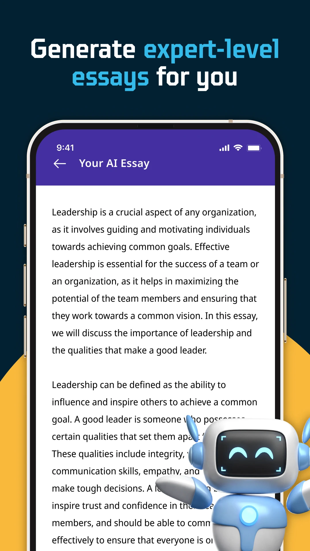 AI Essay Writing Screenshot2
