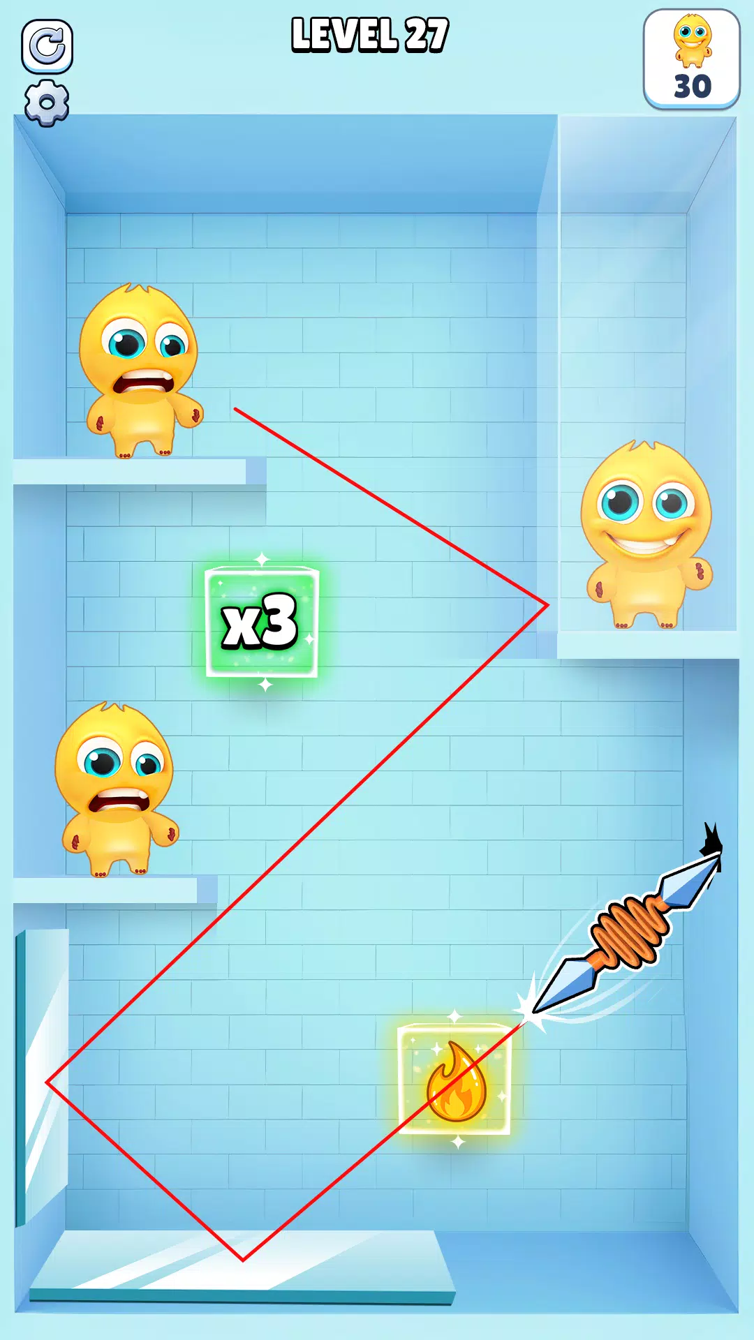 Spear Shoot : Smash & Strike Screenshot3