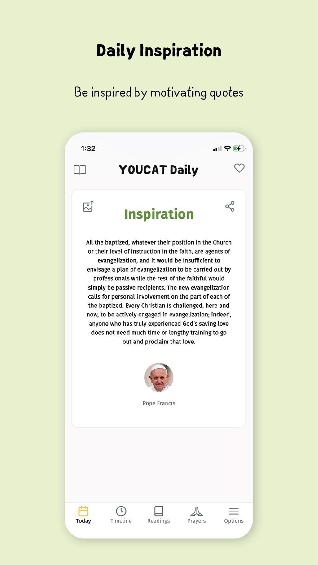 YOUCAT Daily, Bible, Catechism Screenshot7