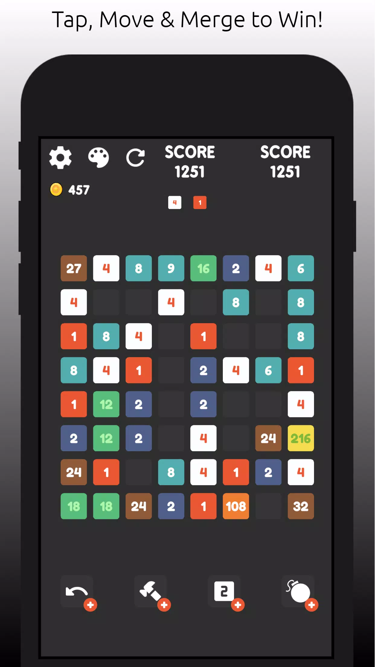 Merge  Number Screenshot1