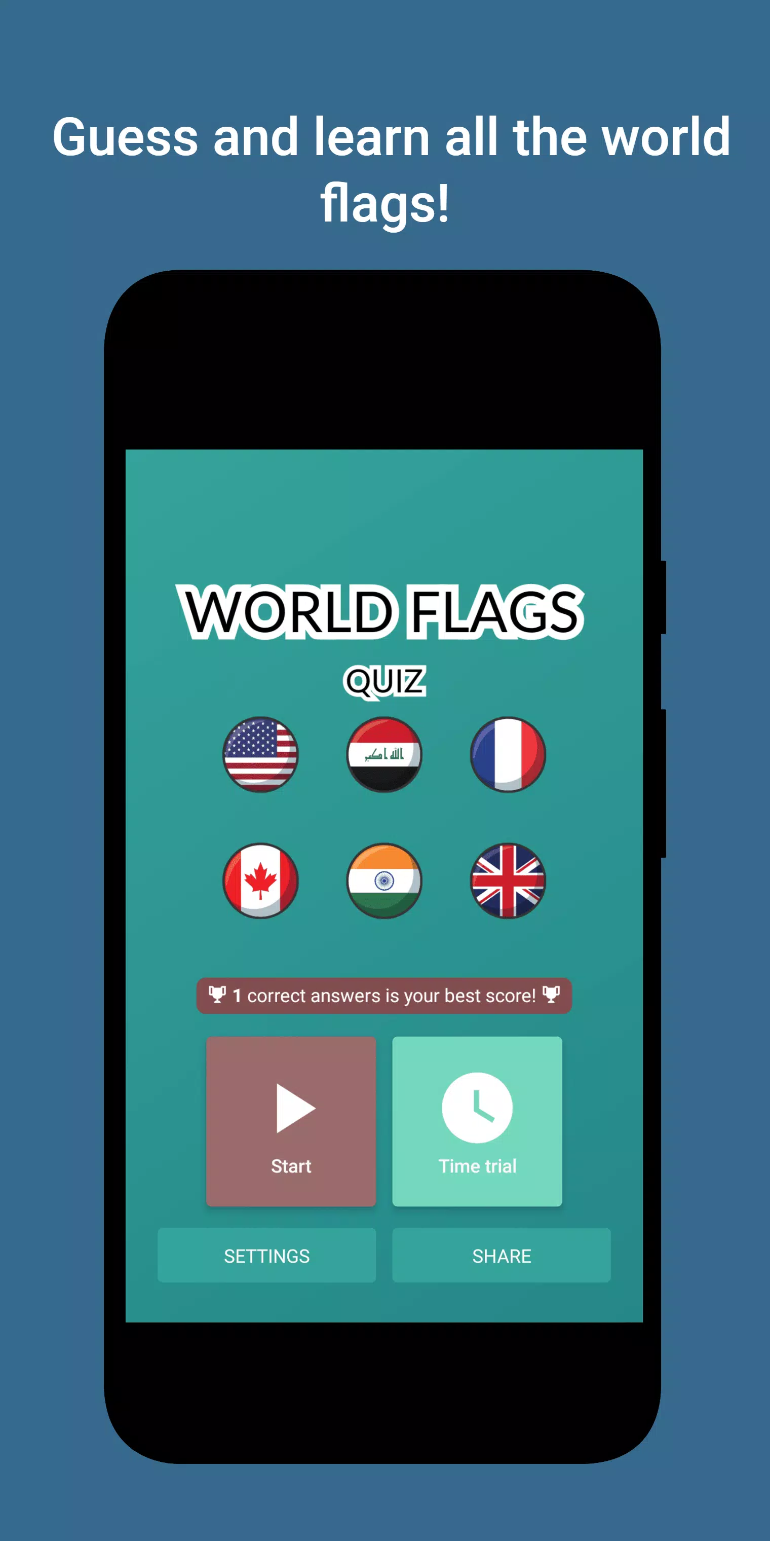 World Flags Trivia Screenshot1