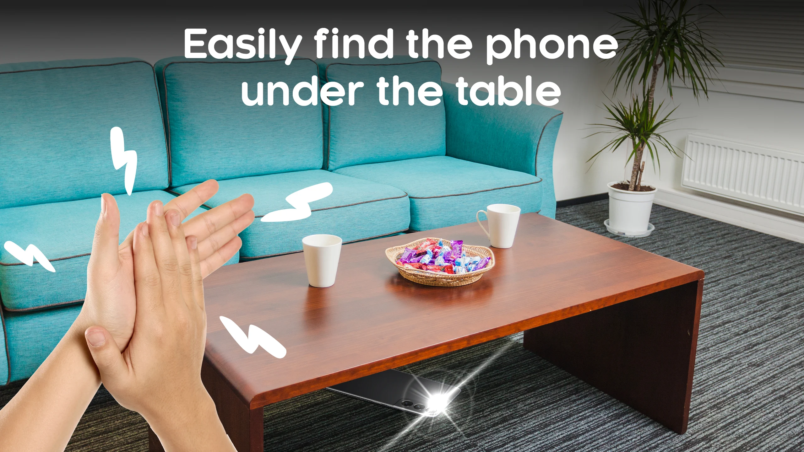 Find Phone by Clap, Whistle Screenshot1