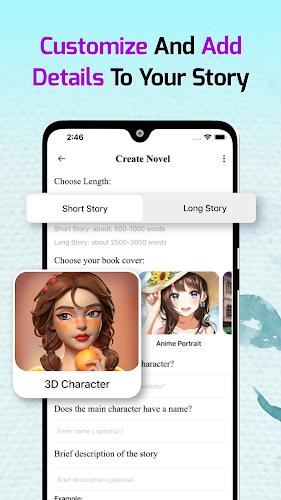 AI Story Generator Novel Maker Screenshot4