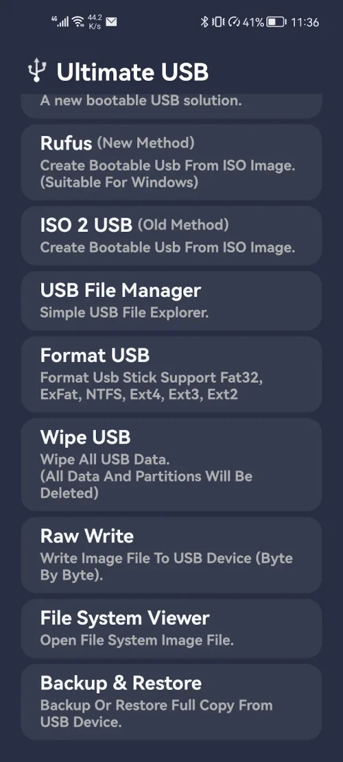 Ultimate USB Screenshot2