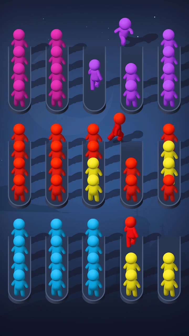 Sort Puzzle - stickman games Screenshot6