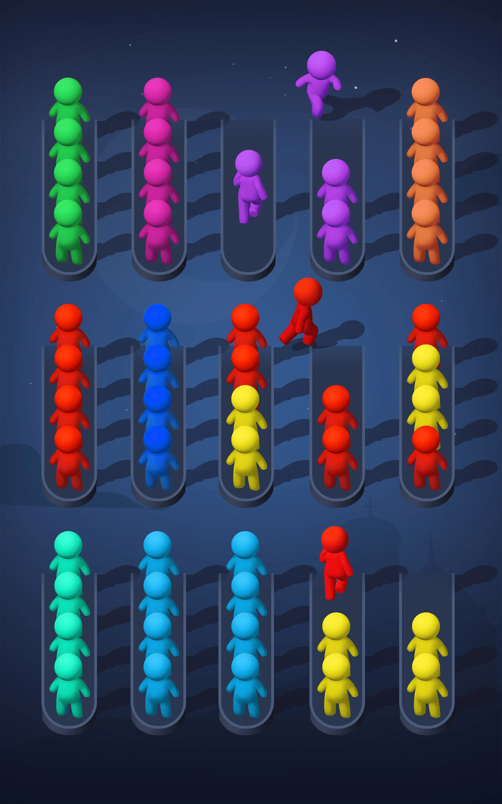 Sort Puzzle - stickman games Screenshot19