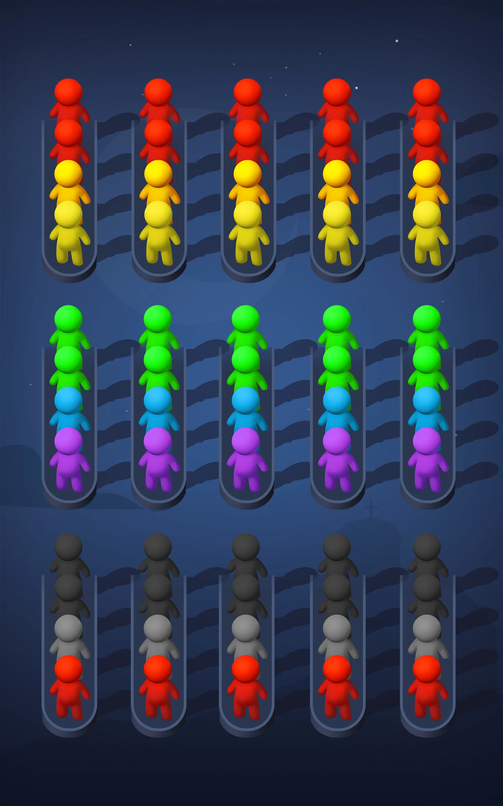 Sort Puzzle - stickman games Screenshot21