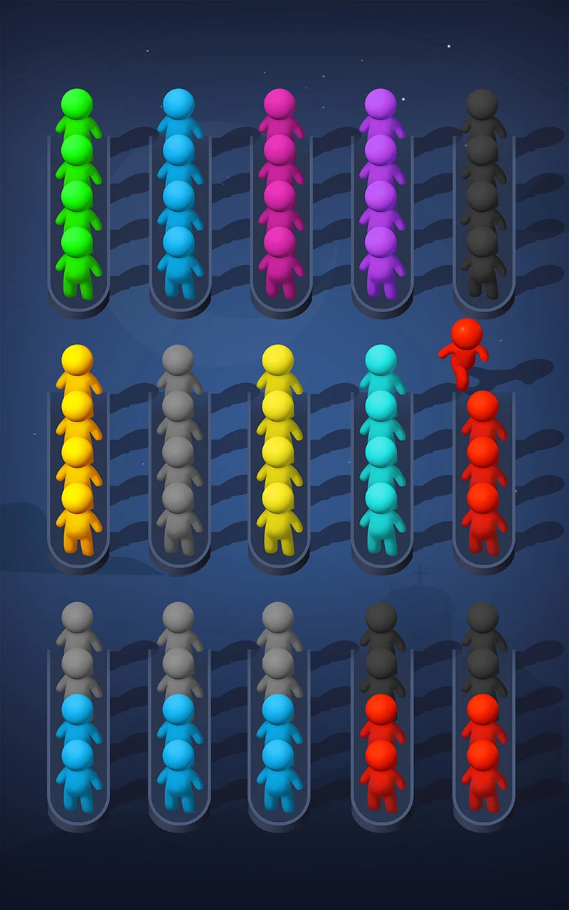 Sort Puzzle - stickman games Screenshot15