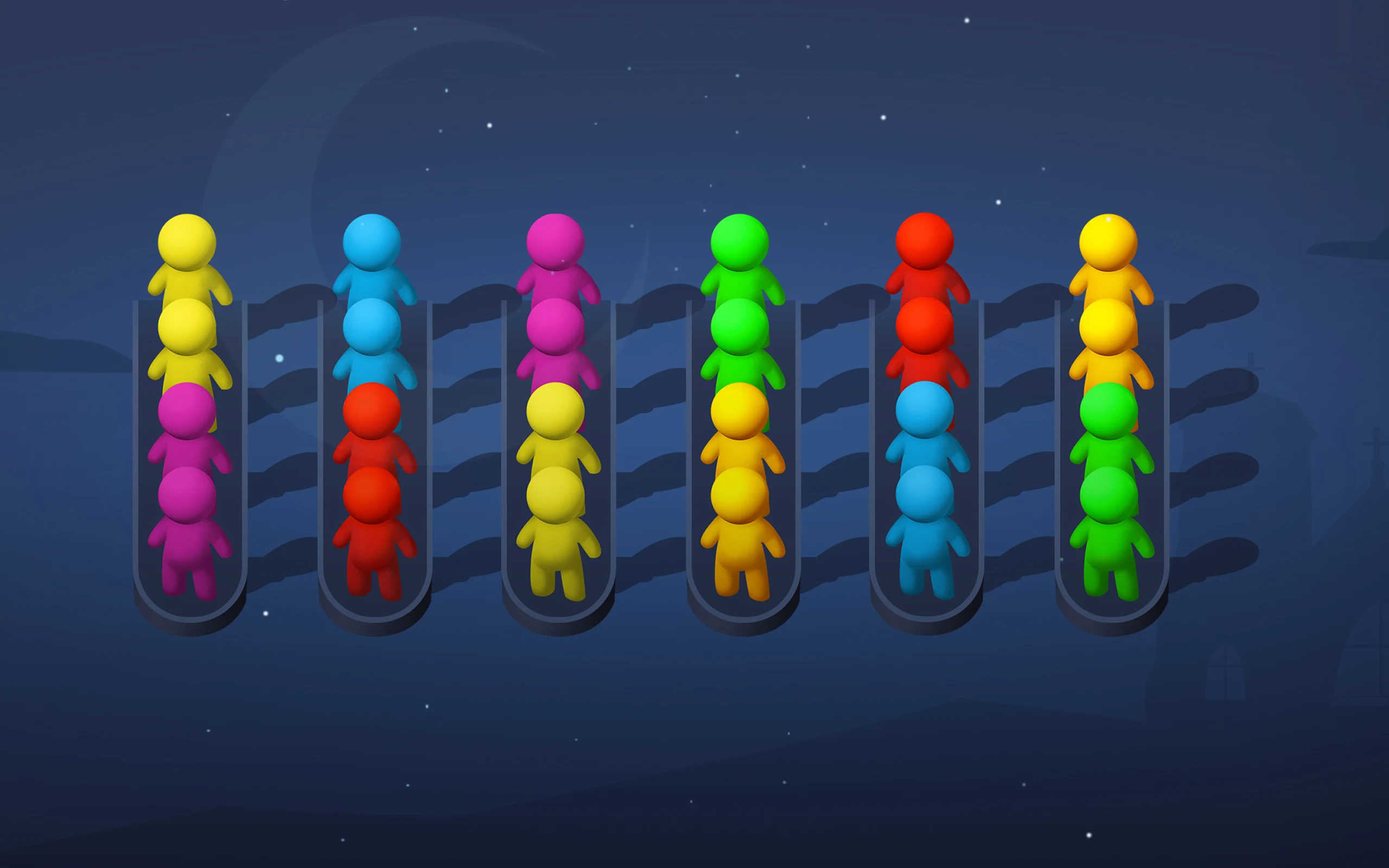 Sort Puzzle - stickman games Screenshot22