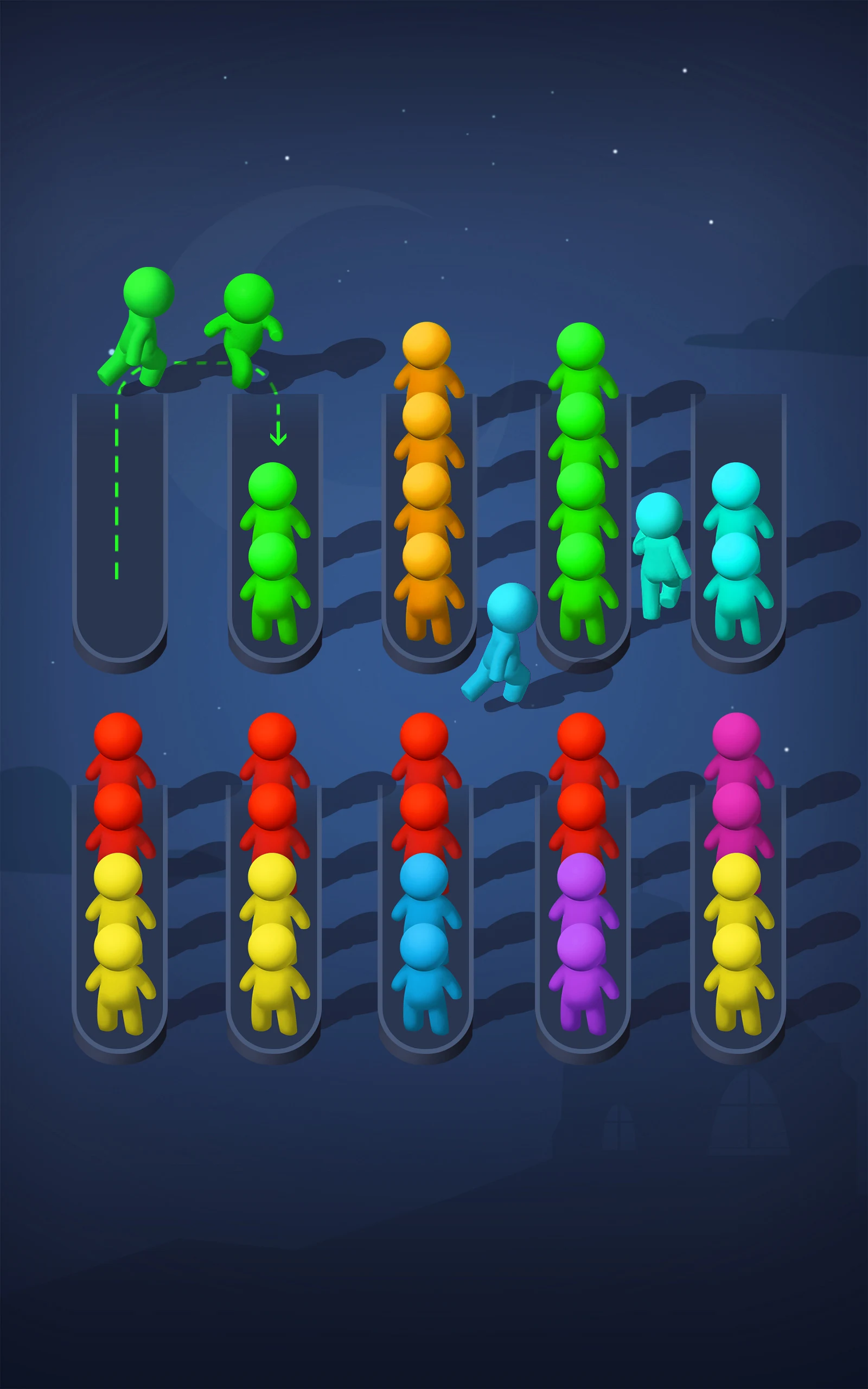 Sort Puzzle - stickman games Screenshot18