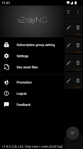v2rayNG Screenshot1