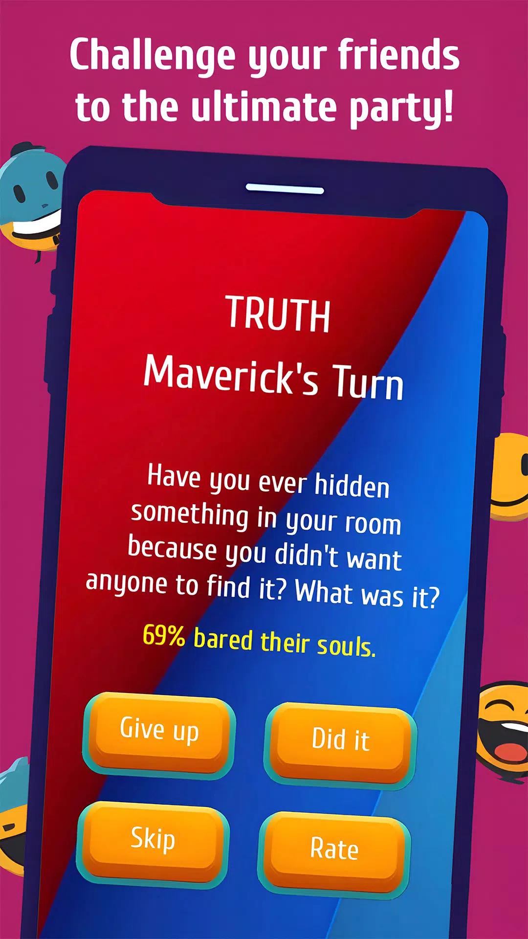 Truth or Dare - Duos & Friends Screenshot4
