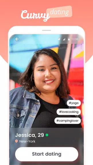 Curvy Singles Dating Screenshot1
