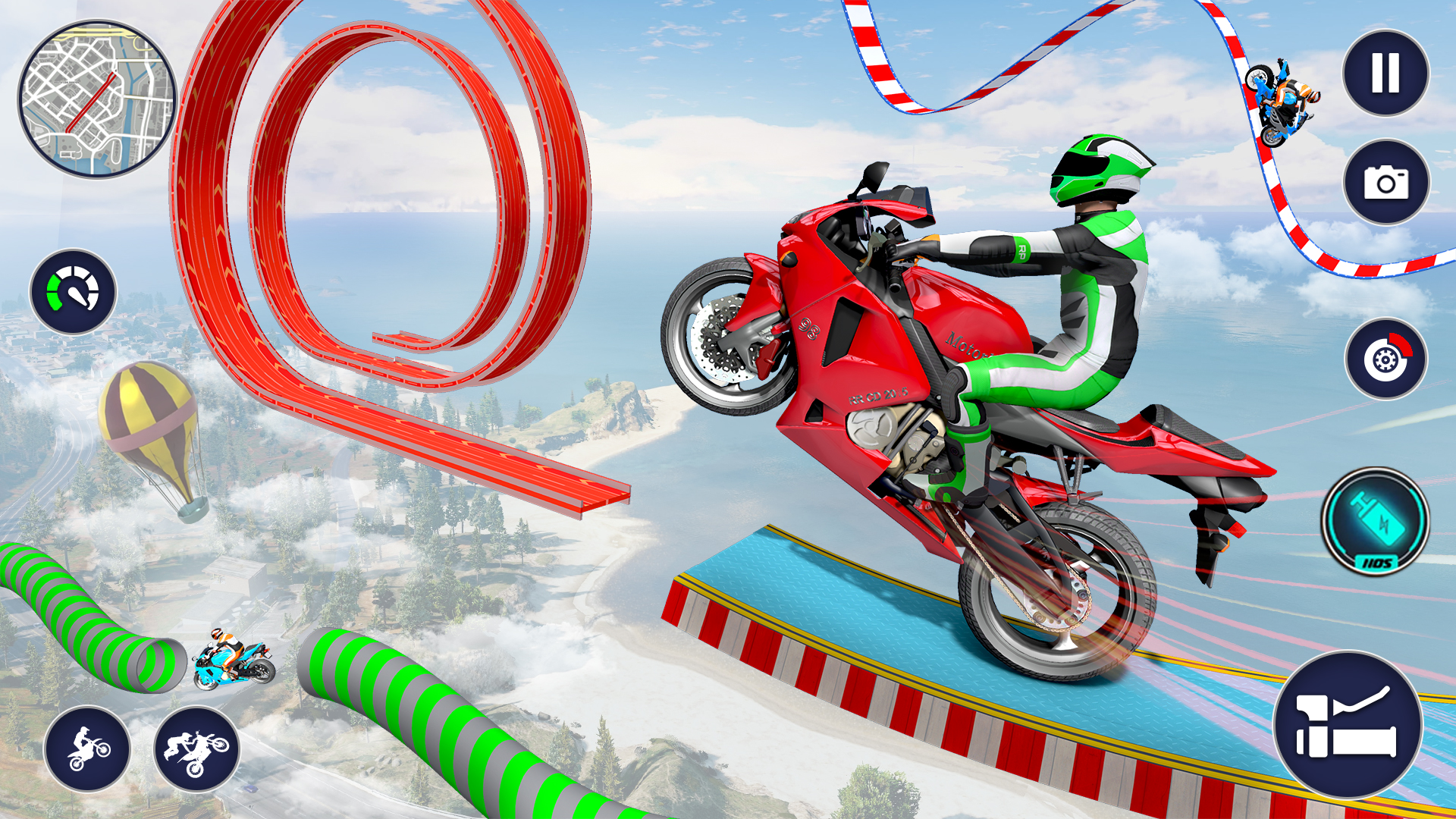 Bike Stunt Games 3D Bike Games Screenshot5