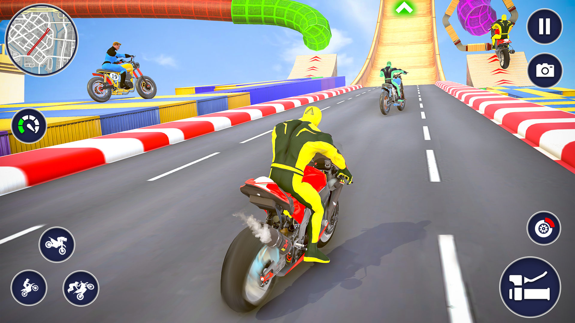 Bike Stunt Games 3D Bike Games Screenshot6