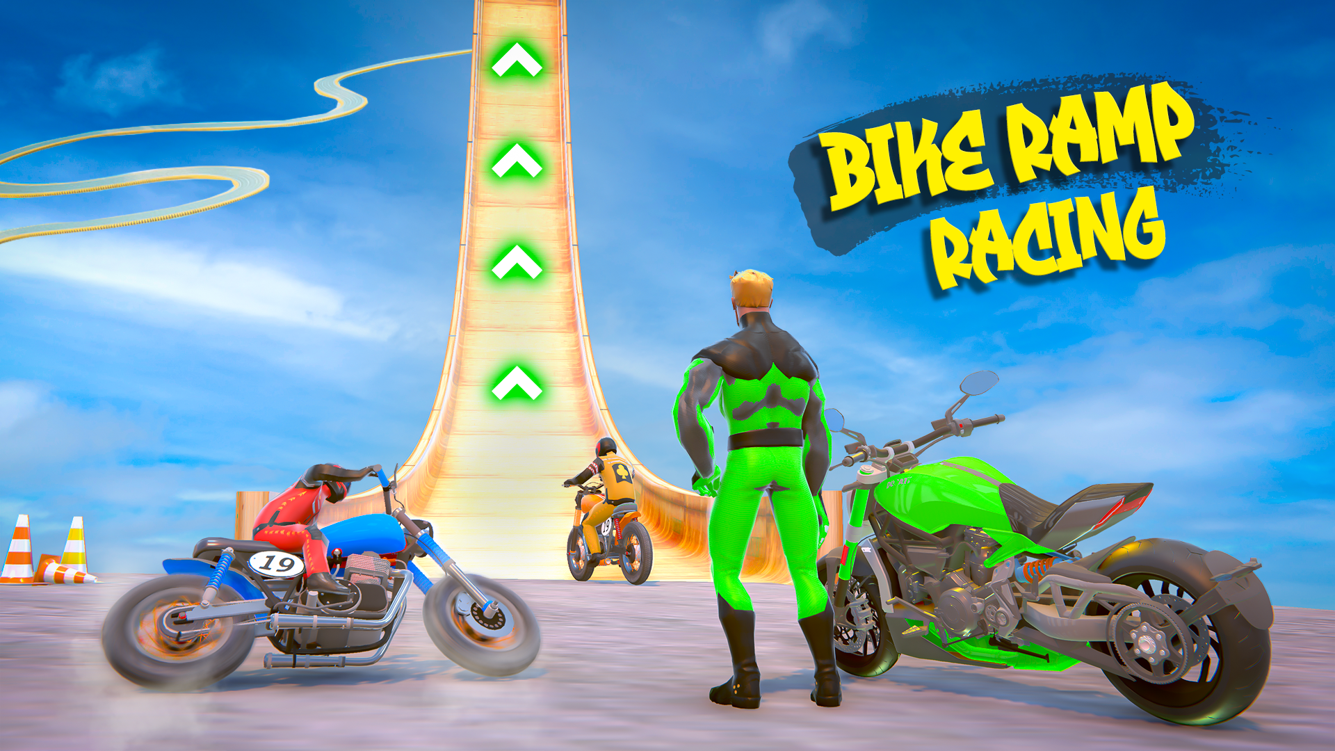 Bike Stunt Games 3D Bike Games Screenshot8