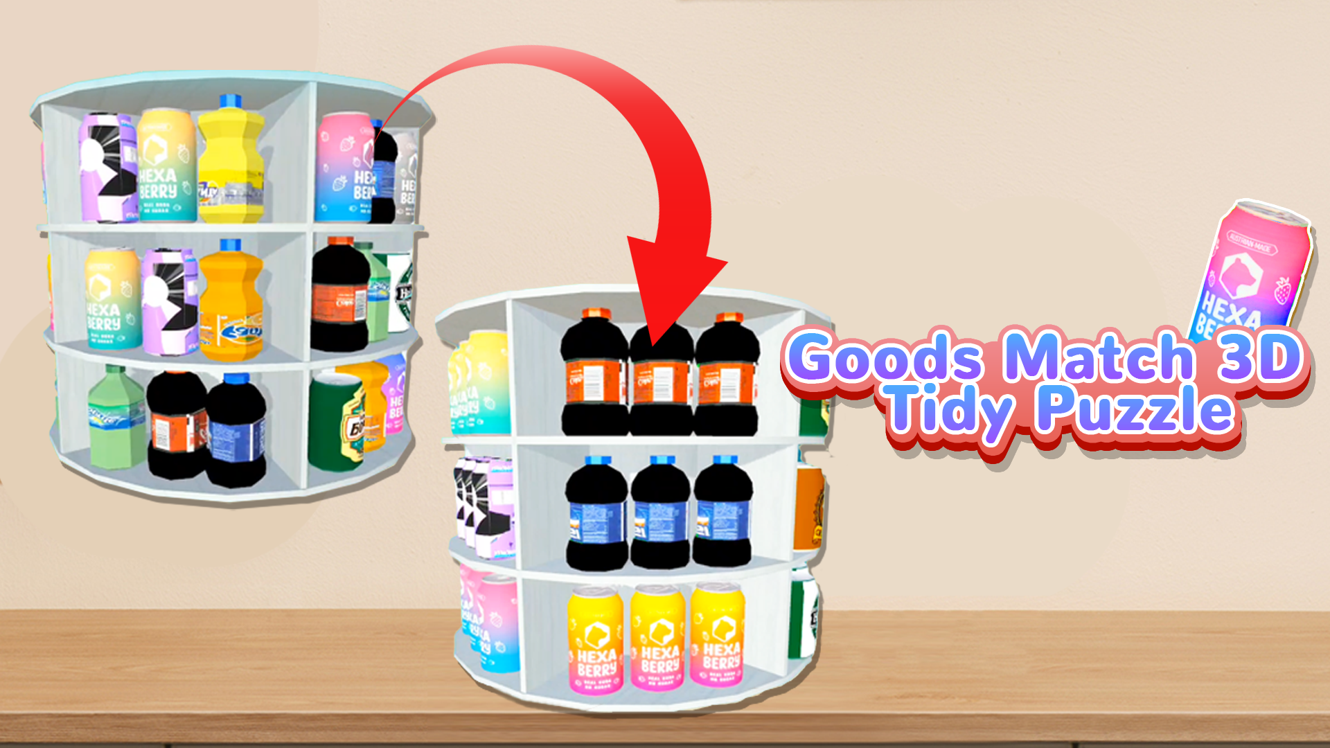 Goods Match 3D- Tidy Puzzle Screenshot1