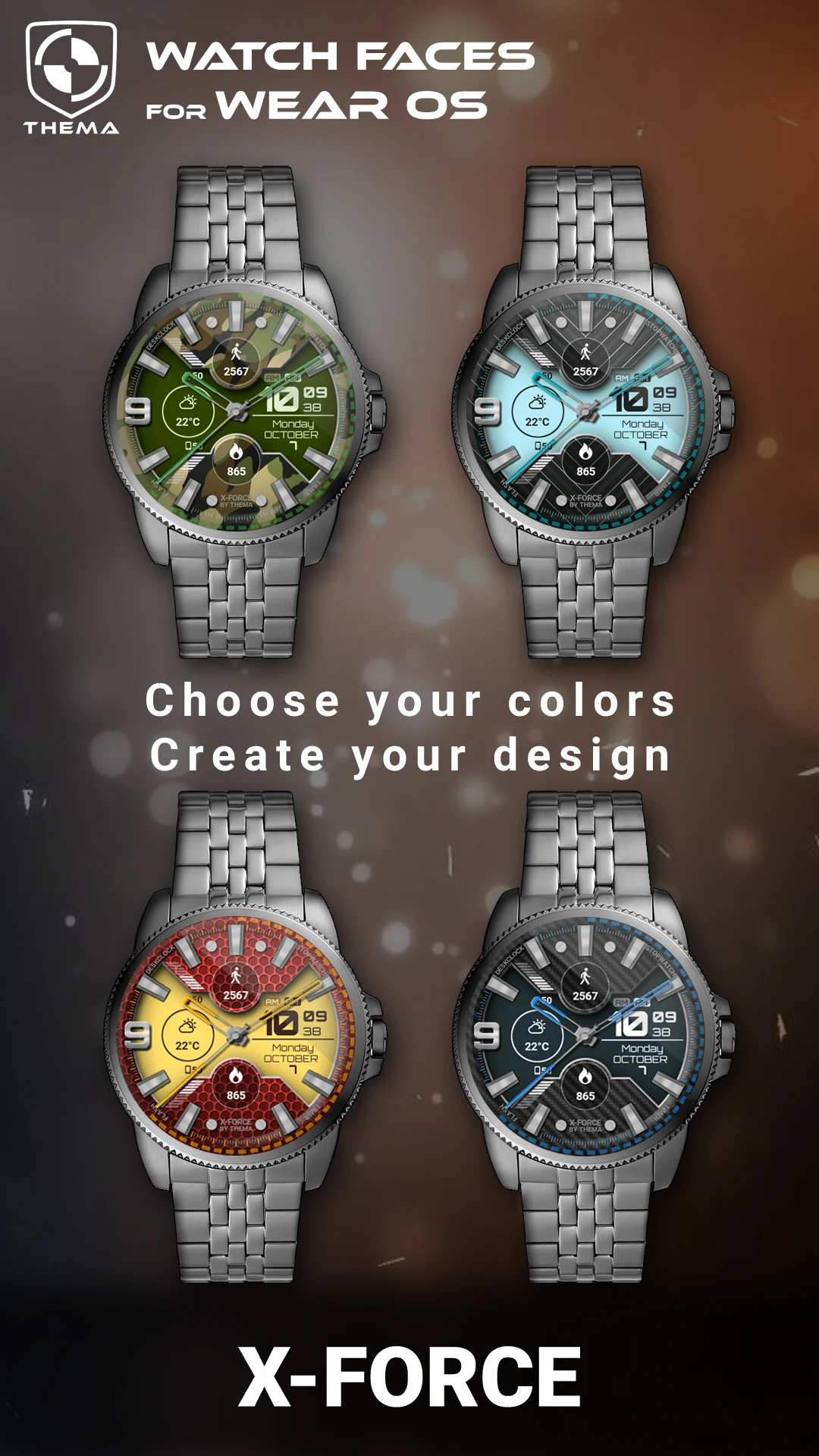X-Force Watch Face Screenshot2