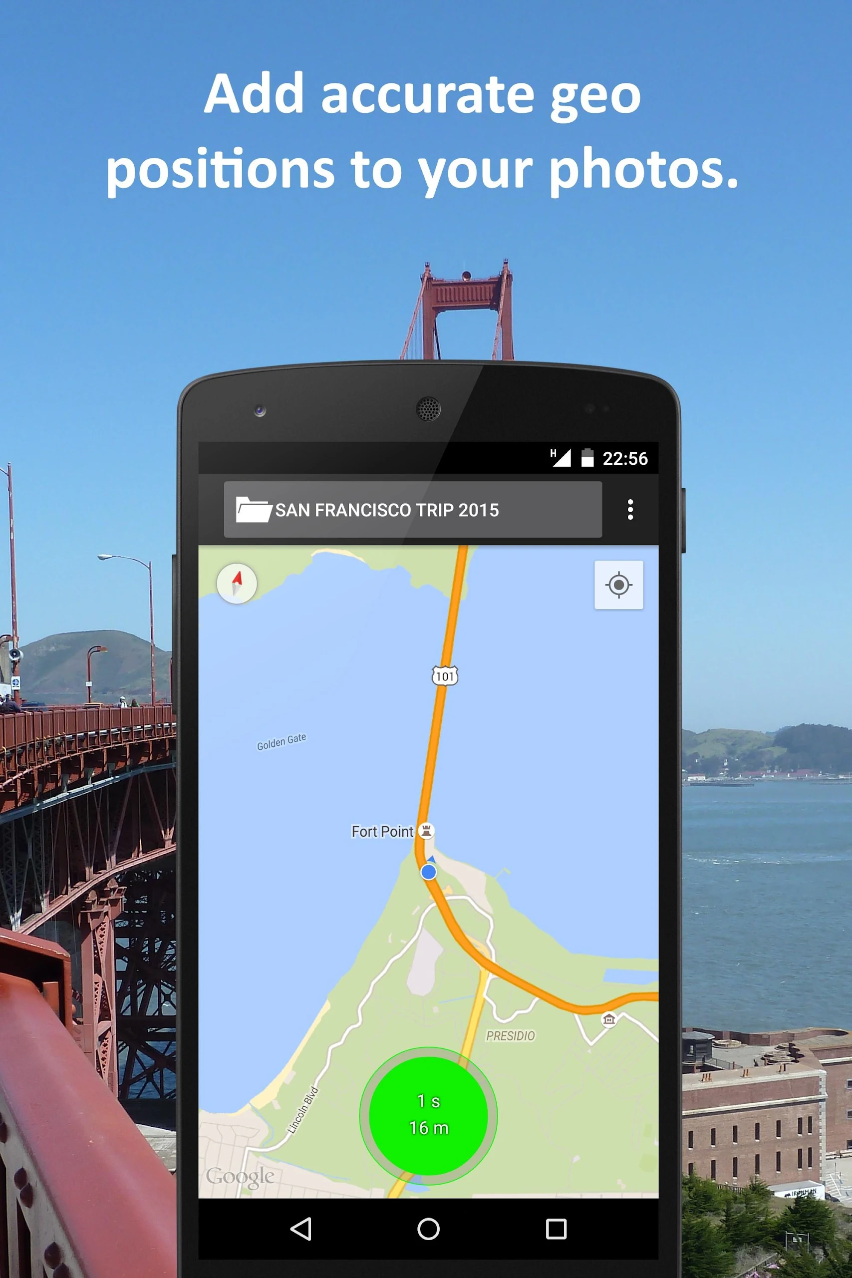 MapCam - Geo Camera & Collages Screenshot1