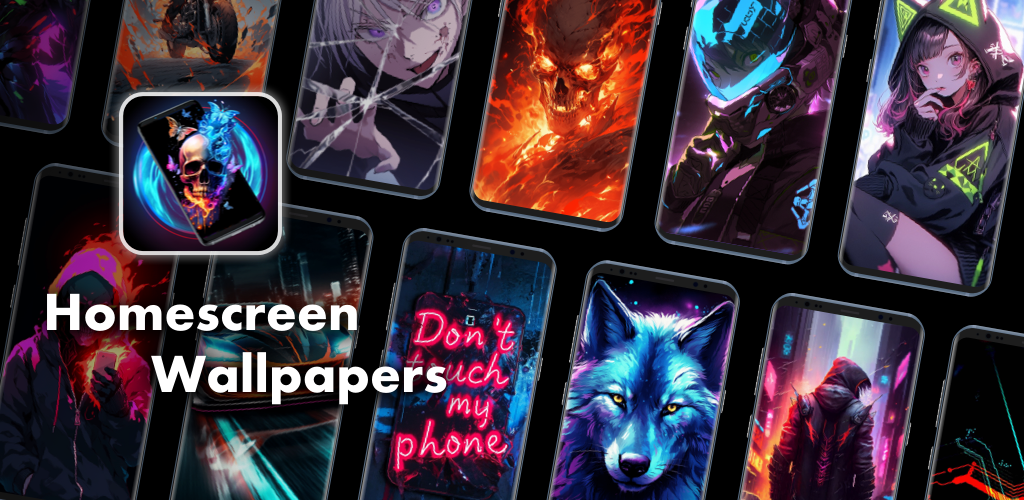 Homescreen: Wallpapers, AI art Screenshot1