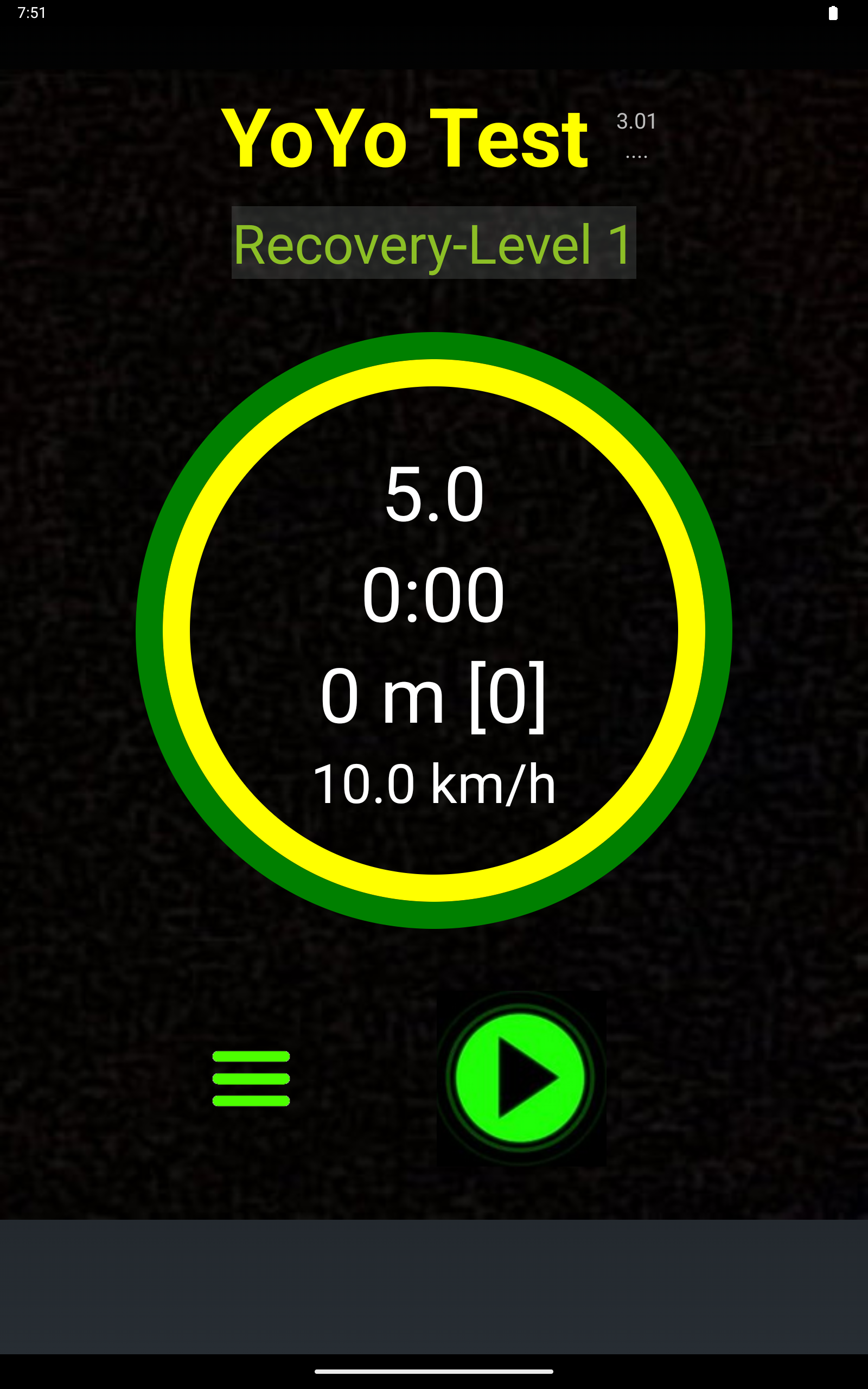Yo-Yo Intermittent Test Screenshot9