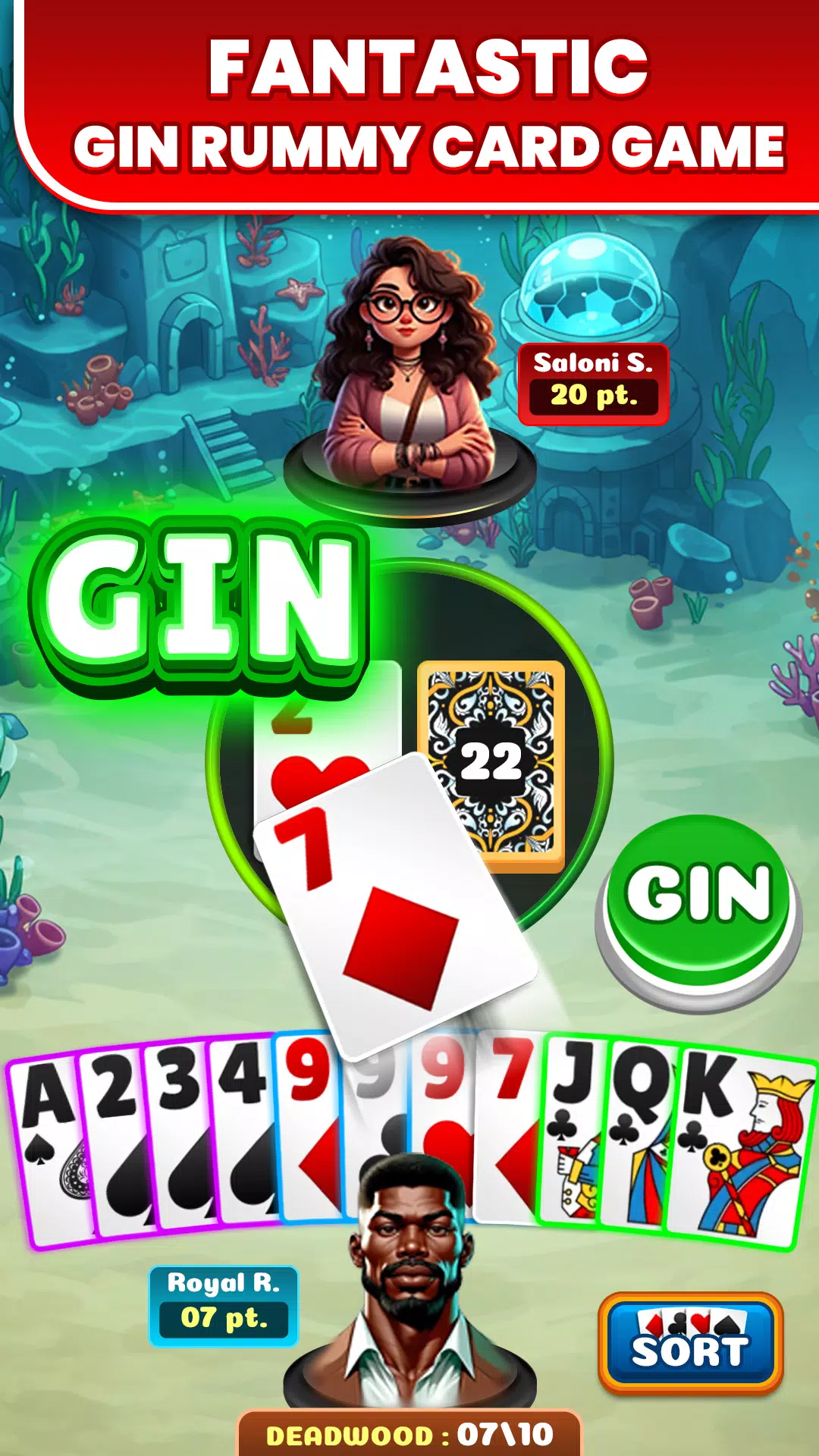 Gin Rummy Adventure Screenshot4