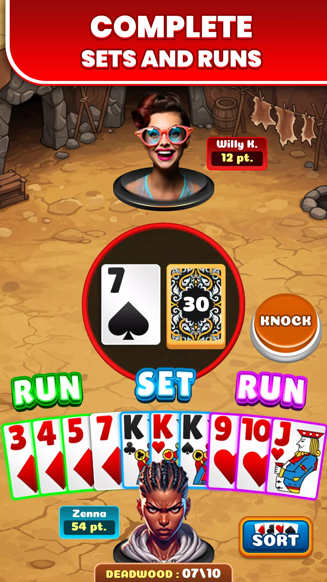 Gin Rummy Adventure Screenshot3