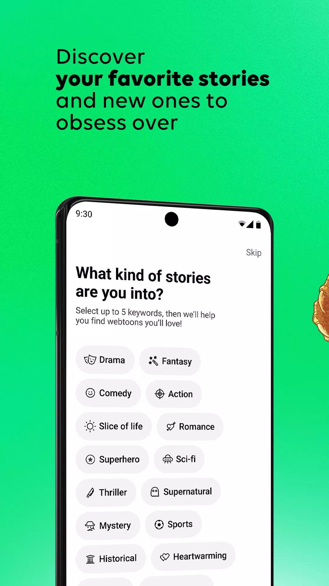 WEBTOON Manga, Comics, Manhwa Screenshot2