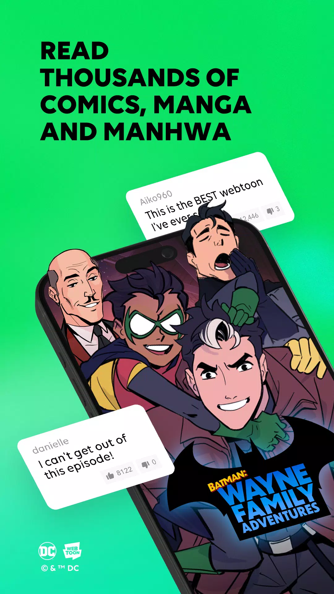 WEBTOON Manga, Comics, Manhwa Screenshot4