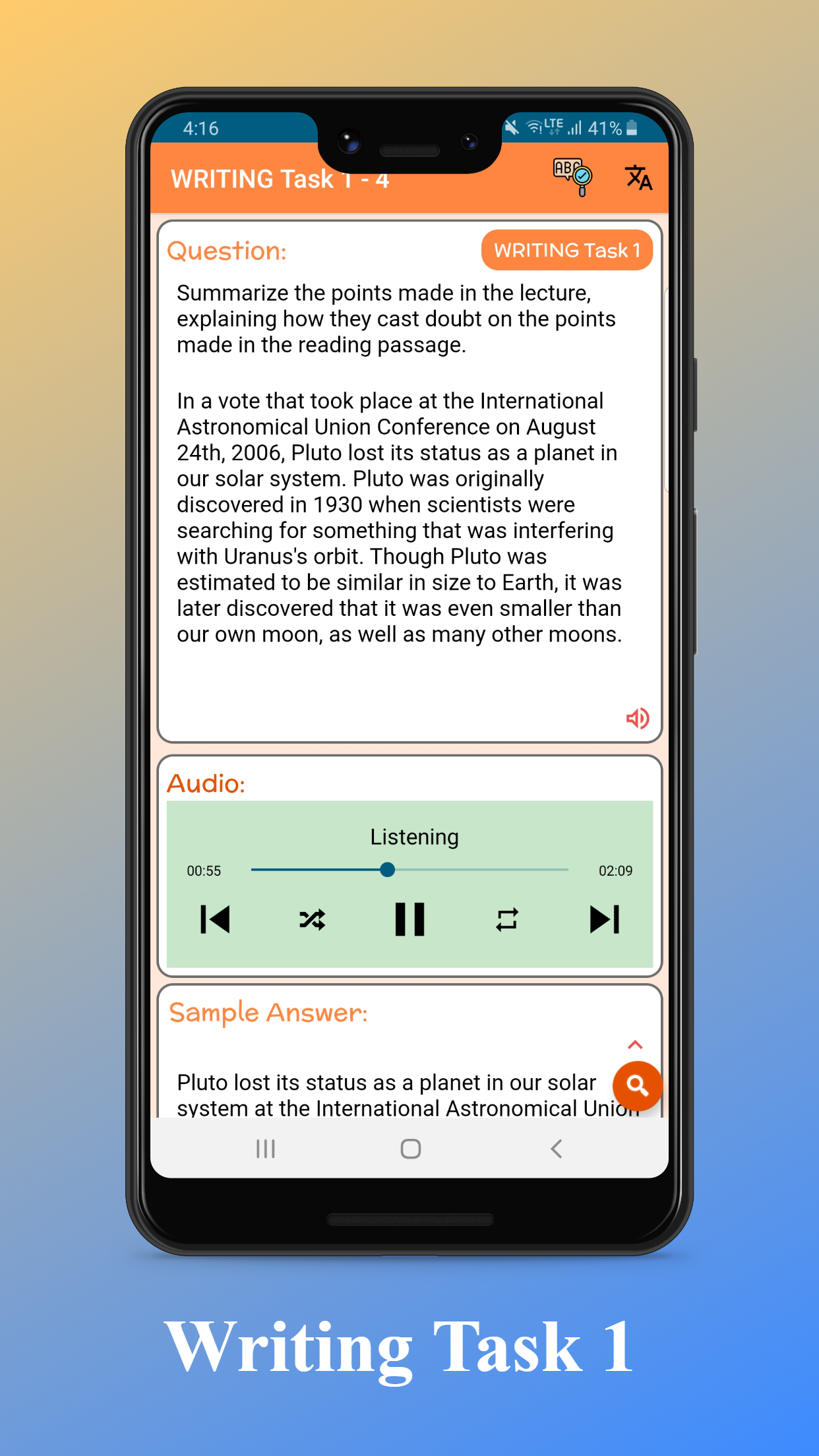 TOEFL Practice Test Screenshot6