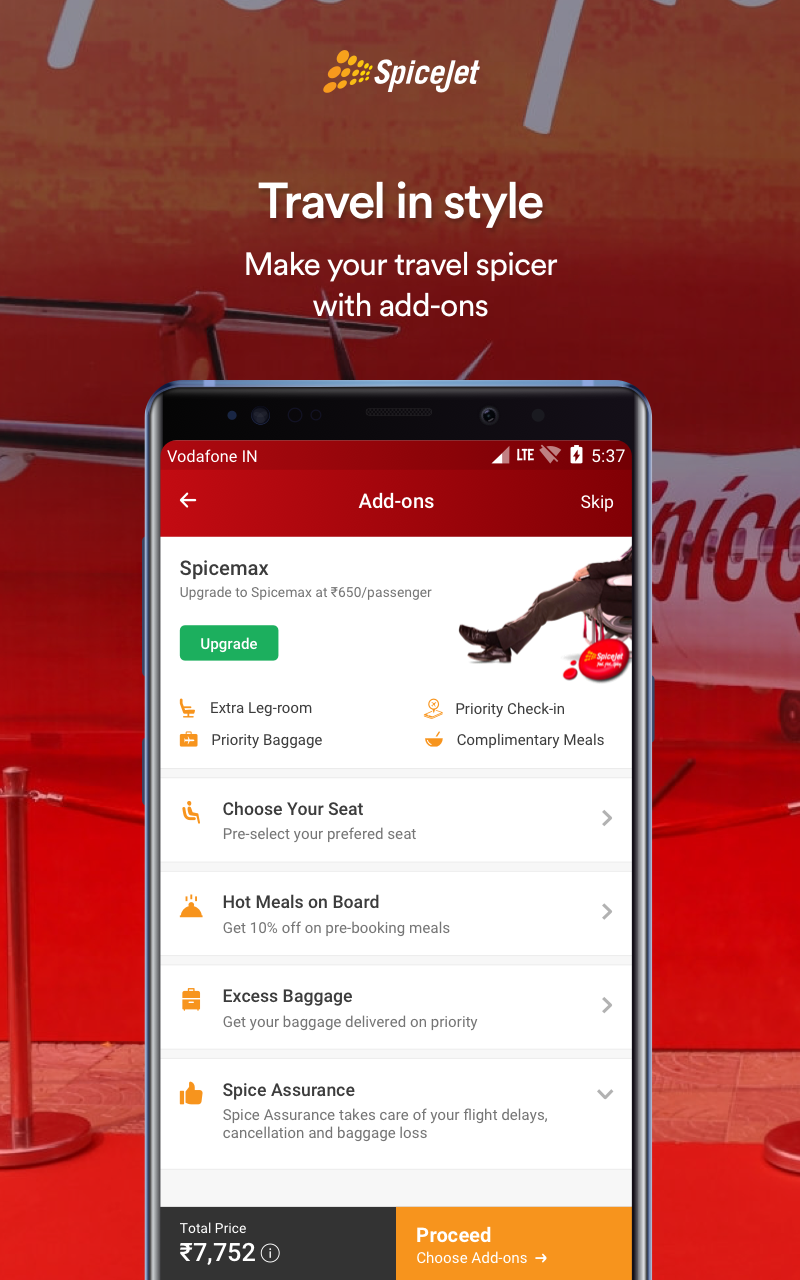 SpiceJet Screenshot3