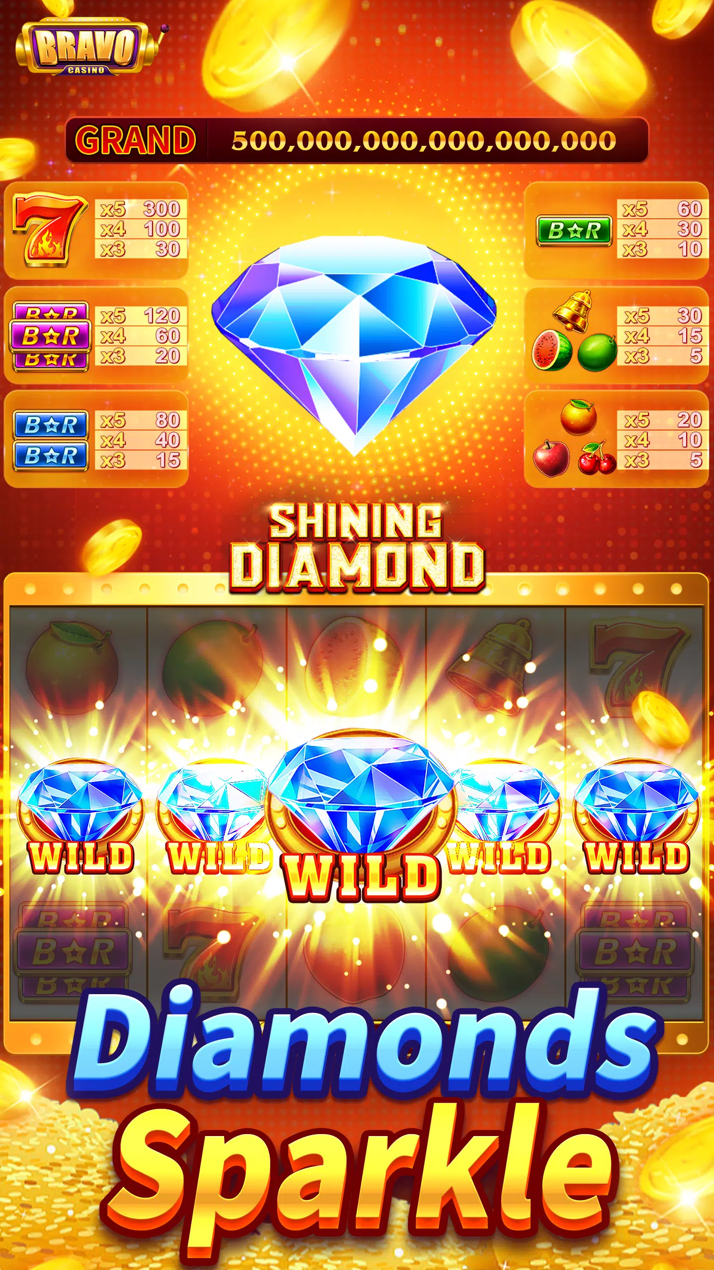 Bravo Casino Cash Slots Games Screenshot4