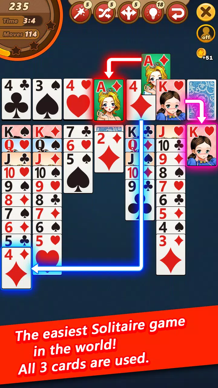 Model Solitaire Klondike Screenshot1