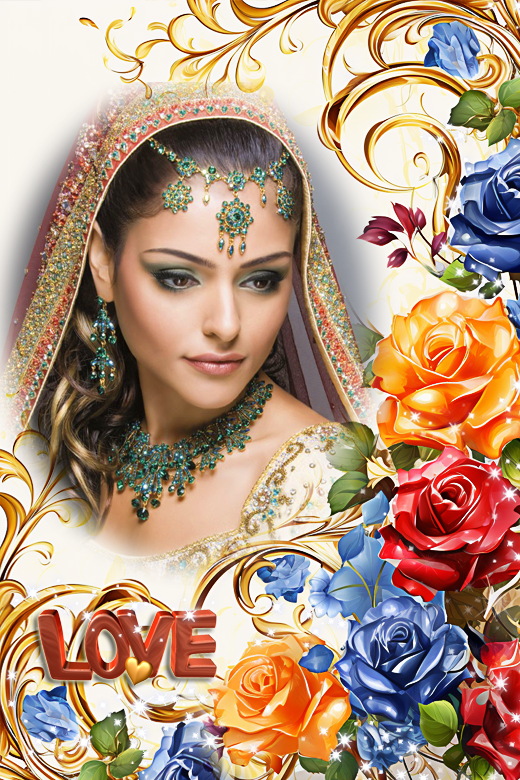 Rose Flower  Photo Frame Screenshot2